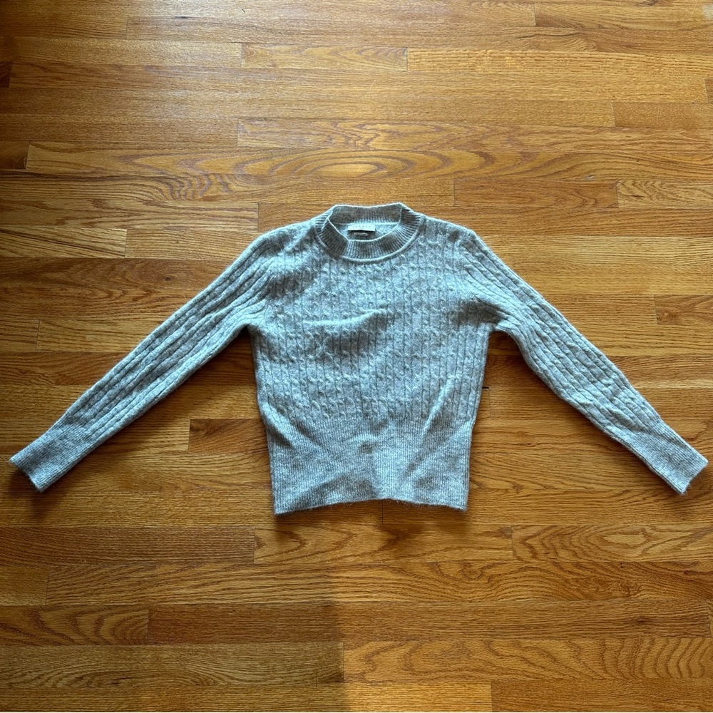 Sandro Paris cropped sweater